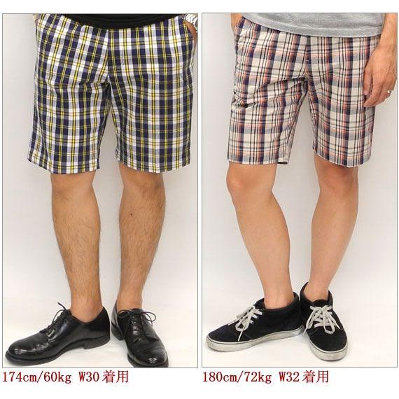 Dickies（ディッキーズ） チェック ワーク ショートパンツ 123M40WD03
