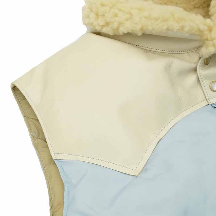 ロッキーマウンテンフェザーベッド　ユナイテッドアローズ別注　ダウンベスト ボア襟 Vest｜OUTERWEAR｜ユナイテッドアローズ（UNITED ARROWS）｜MEN｜2025