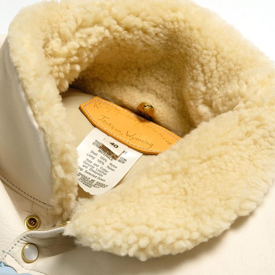 ロッキーマウンテン フェザーベッド Rocky Montain Featherbed 200-252-06 クリスティ ジャケット ダウンジャケット ムートン レザー | ヒノヤ HINOYA アメカジ_12