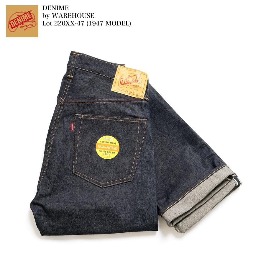 WAREHOUSE ドゥニーム by ウエアハウス DENIME 220XX-47-OR Lot WAREHOUSE ドゥニーム by ウエアハウス DENIME 220XX-47-OR Lot