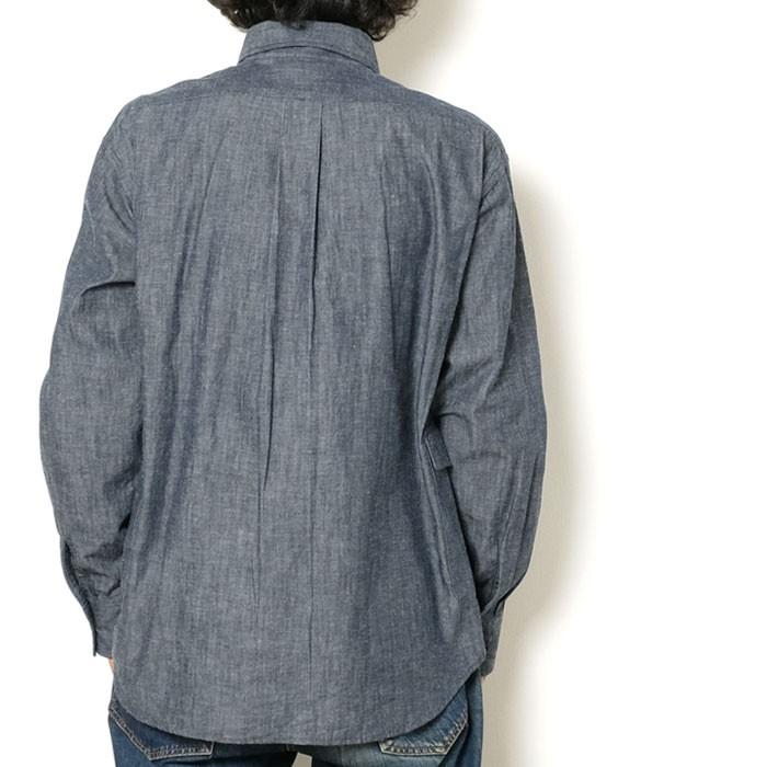 Soundman （サウンドマン） Lot. 305M-010P 長袖ボタンダウンシャツ