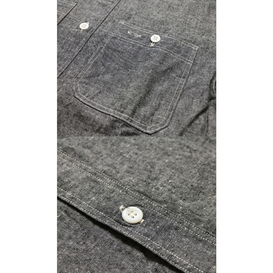 WAREHOUSE（ウエアハウス） Lot 3076 トリプルステッチ 長袖ワーク