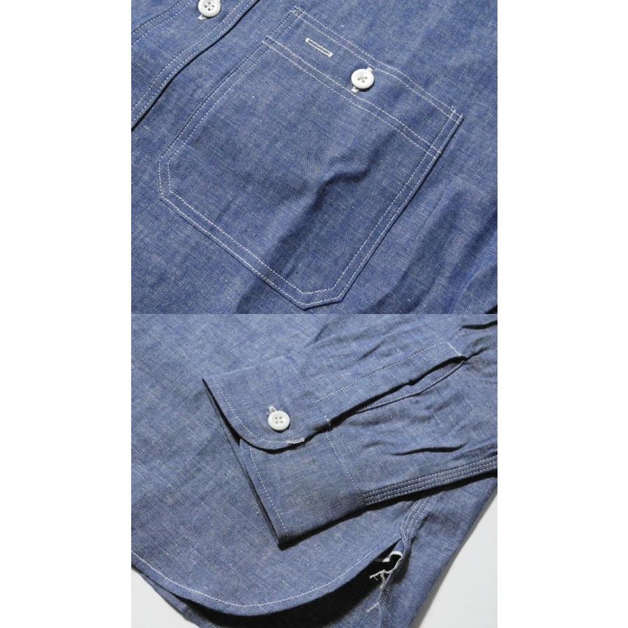 WAREHOUSE（ウエアハウス） Lot 3076 トリプルステッチ ワークシャツ