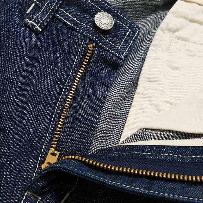 桃太郎ジーンズ 出陣 3103SP ハーフ ショート セルビッチ デニムパンツ 桃太郎ジーンズ（MOMOTARO JEANS） 10.5オンス セルヴィッチ デニム