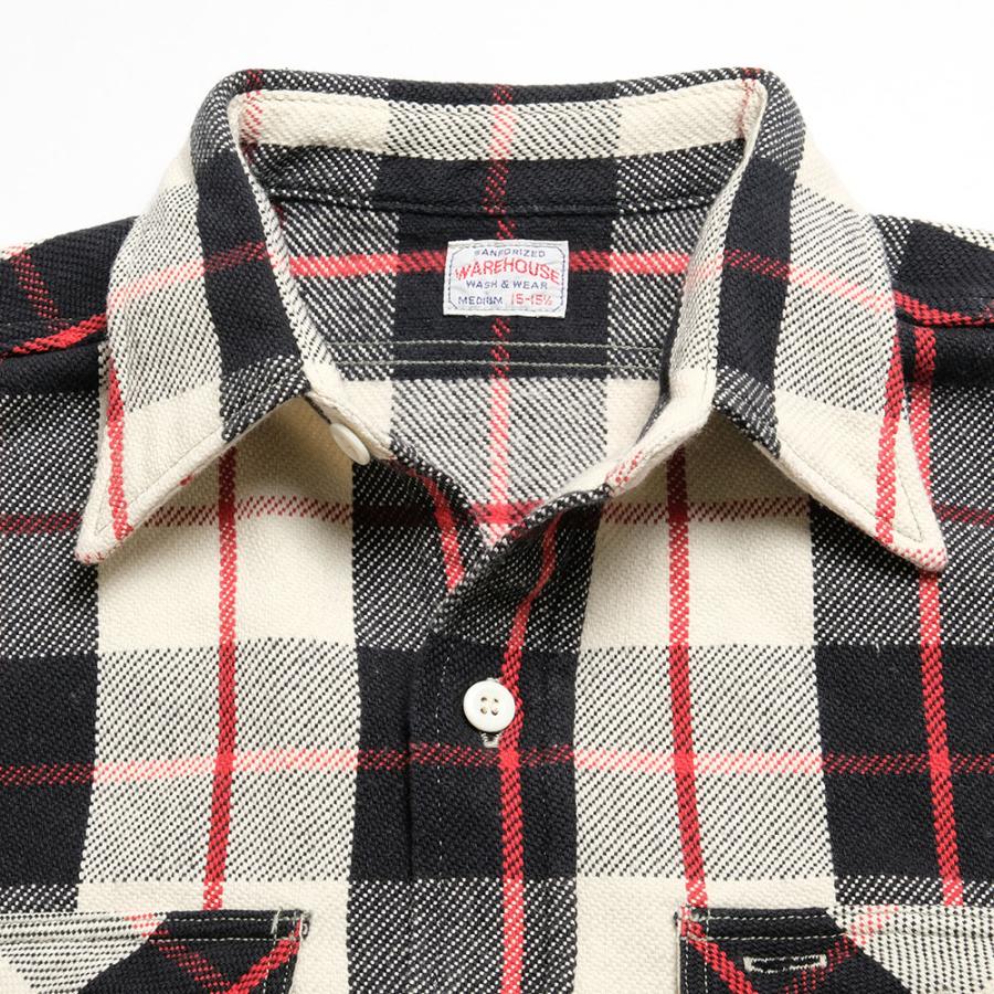 WAREHOUSE（ウエアハウス） WAREHOUSE 3104B-23 Lot.3104 ネルシャツ