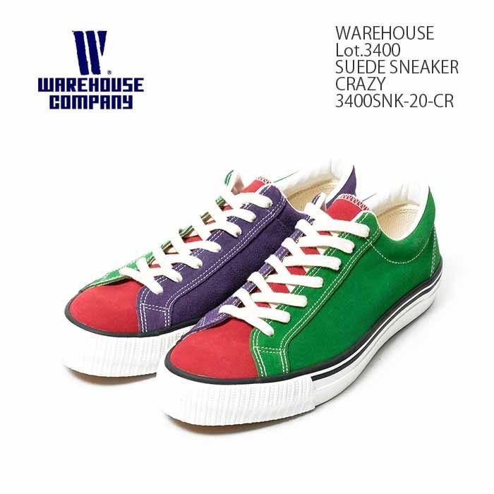WAREHOUSE（ウエアハウス） Lot.3400 スウェード スニーカー