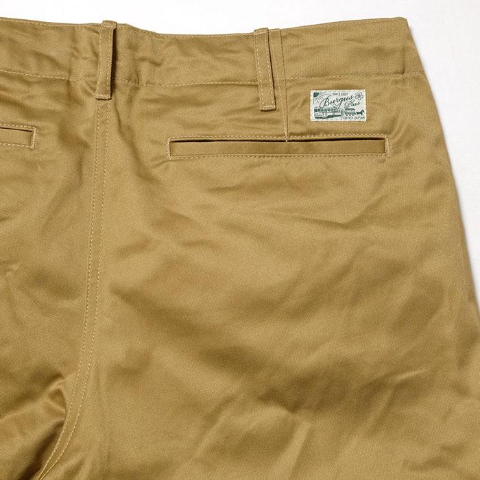 BURGUS PLUS バーガスプラス 401Z-60 チノパン ジップフライ BURGUS PLUS バーガスプラス 401Z-60 チノパン ジップフライ
