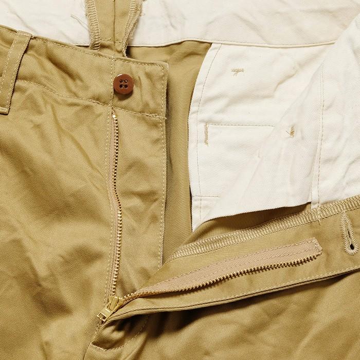 BURGUS PLUS（バーガスプラス） Lot.402 ジップフライ ミリタリーチノ