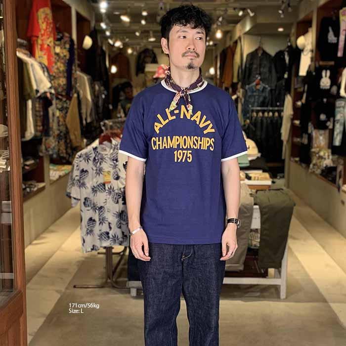 WAREHOUSE（ウエアハウス） 4059ALL-24 Tシャツ リンガー 半袖 ノン