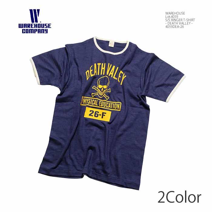 WAREHOUSE（ウエアハウス） WAREHOUSE 4059DEA-26 Tシャツ リンガー