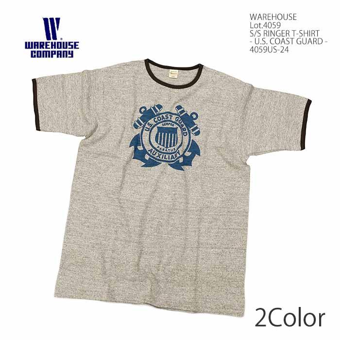 WAREHOUSE（ウエアハウス） WAREHOUSE 4059US-24 Tシャツ リンガー
