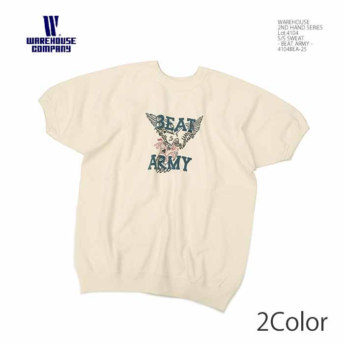 WAREHOUSE（ウエアハウス） WAREHOUSE 4104BEA-25 半袖スウェット