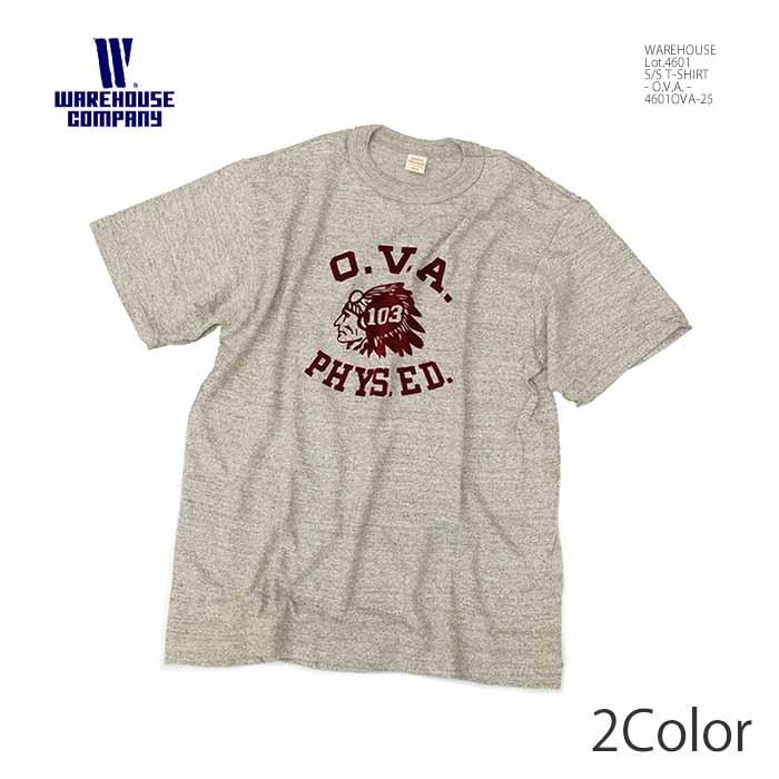WAREHOUSE（ウエアハウス） WAREHOUSE 4601OVA-25 Tシャツ 半袖 ノン