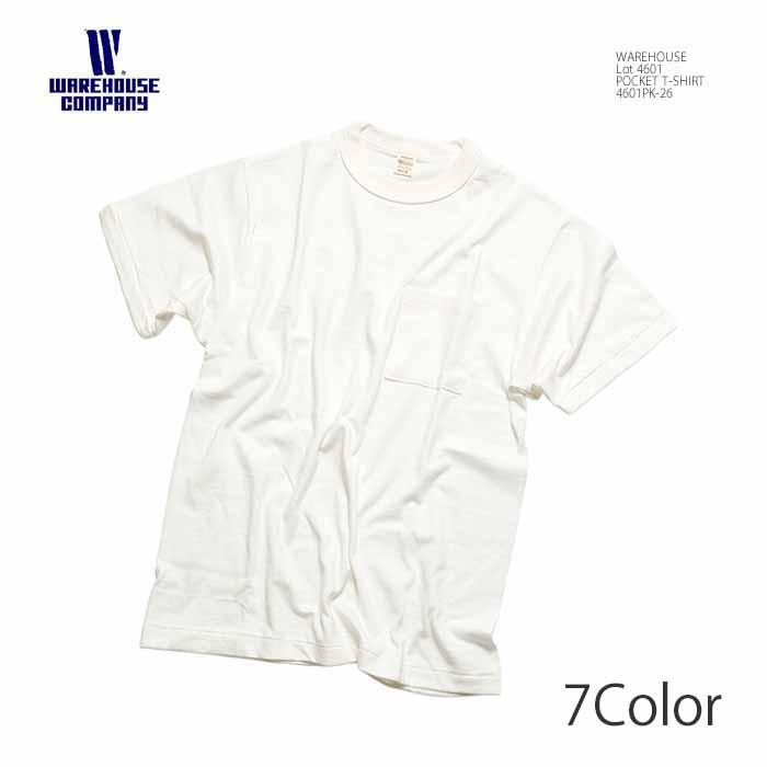 WAREHOUSE（ウエアハウス） WAREHOUSE 4601PK-26 Lot.4601 ポケット T