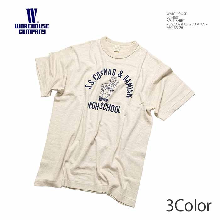 WAREHOUSE（ウエアハウス） WAREHOUSE 4601SS-26 Lot.4601 半袖 T