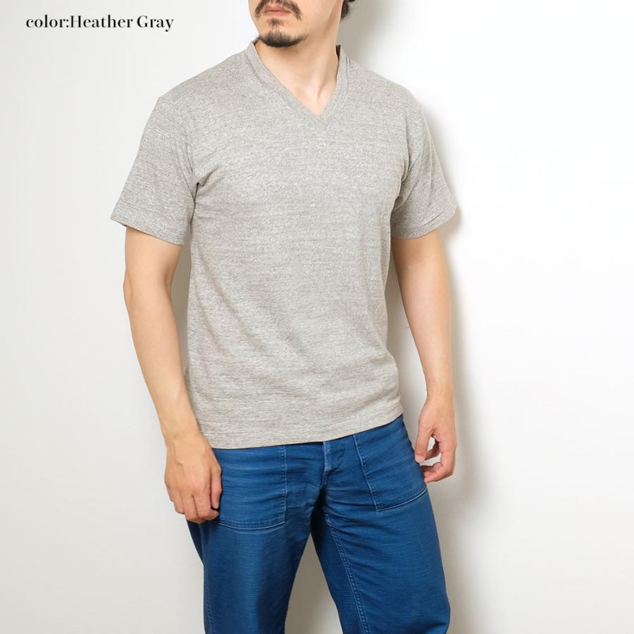 WAREHOUSE（ウエアハウス） Lot.4601 Vネック 半袖Tシャツ 4601V-22