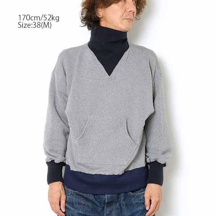 ね*る様 WAREHOUSE【もちはだ】490 COMBI HIGH NECK ね*る様 WAREHOUSE【もちはだ】490 COMBI HIGH NECK 490-21-1.jpg