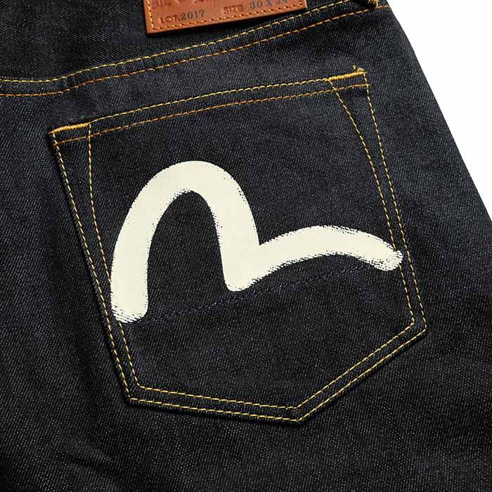 EVISU（エヴィス） EVISU 5JE1250 エクリュ カモメプリント ジーンズ