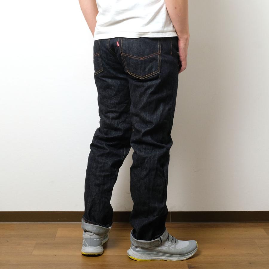 バーガスプラス BURGUS PLUS Lot.705 ノンセルヴィッジ スタンダード ジーンズ レギュラー メンズ デニム 14oz | ヒノヤ HINOYA｜hinoya-ameyoko｜14