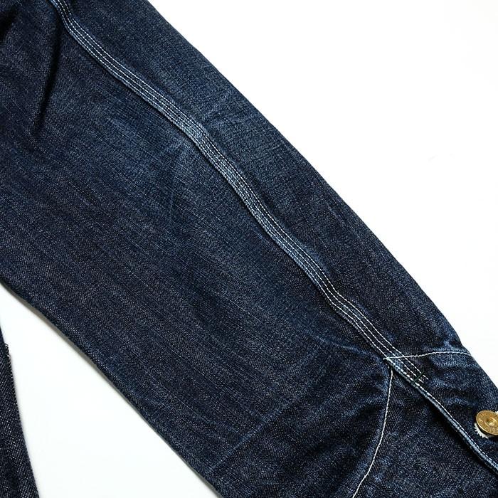 BURGUS PLUS（バーガスプラス） 14.25oz デニムカバーオール ダーク 