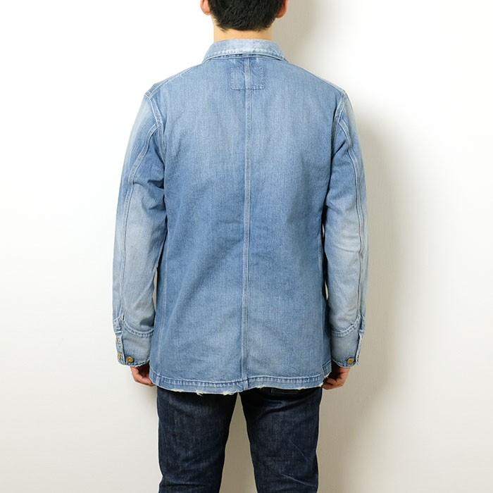 【美品】Burgus Plus ヒッコリー デニム カバーオール 美品 Burgus Plus ヒッコリー デニム カバーオール - メルカリ