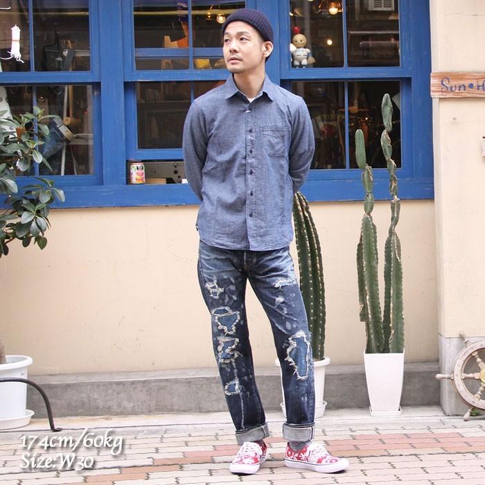 【美品★濃色】BURGUS PLUS　バーガスプラス　セルビッチ　デニム　770 BURGUS PLUS PLUS（バーガスプラス） Lot.770 15oz スタンダード