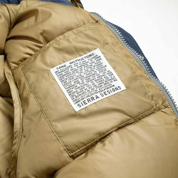 SIERRA DESIGNS（シエラデザインズ） ダウンシエラジャケット 7951