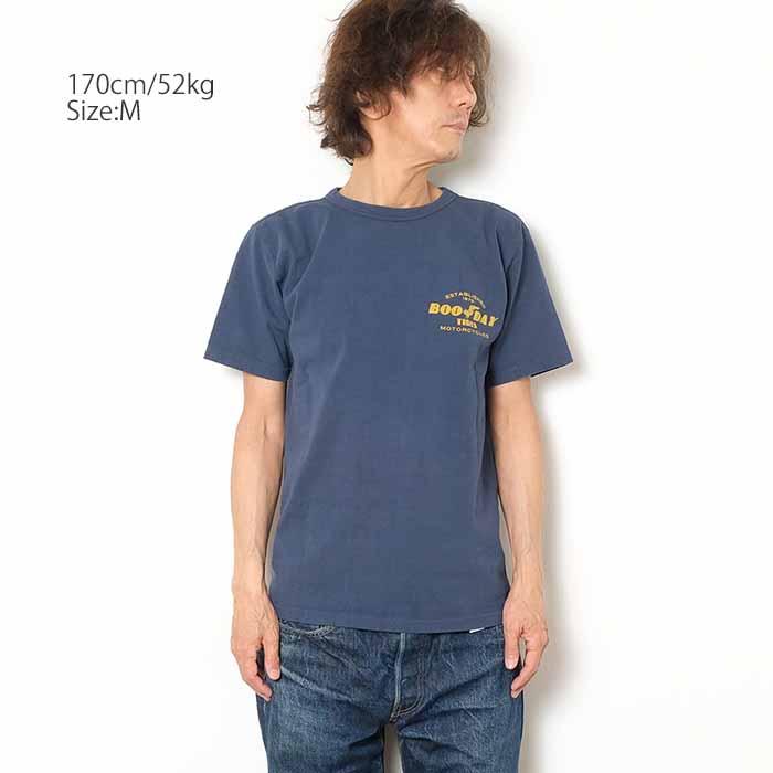 ステュディオ・ダ・ルチザン STUDIO D’ARTISAN 8102A 吊り編み プリント Ｔシャツ 半袖 丸胴 ユニオンスペシャル　メンズ | ヒノヤ｜hinoya-ameyoko｜04