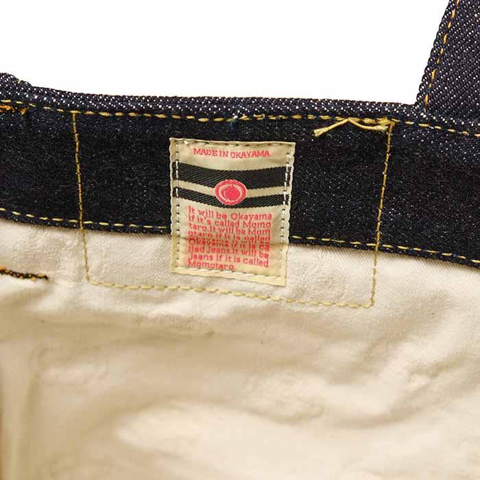 出陣レーベル 桃太郎ジーンズ MOMOTARO JEANS B-11-S デニムトート