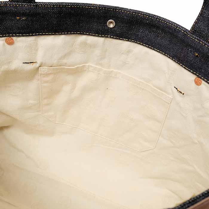 出陣レーベル 桃太郎ジーンズ MOMOTARO JEANS B-11-S デニムトート