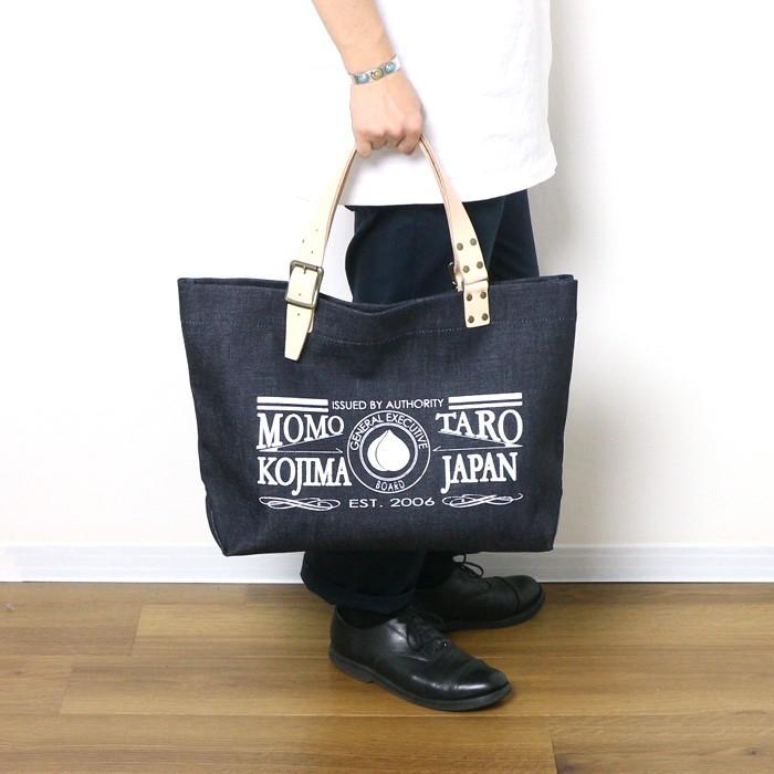 MOMOTARO JEANS 桃太郎ジーンズ デニムトートバッグ B-20 MOMOTARO JEANS 桃太郎ジーンズ デニムトートバッグ B-20