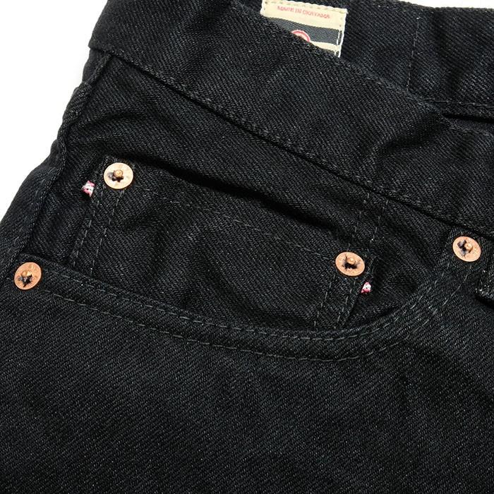 桃太郎ジーンズ（MOMOTARO JEANS） 出陣ブラックデニム ナロー