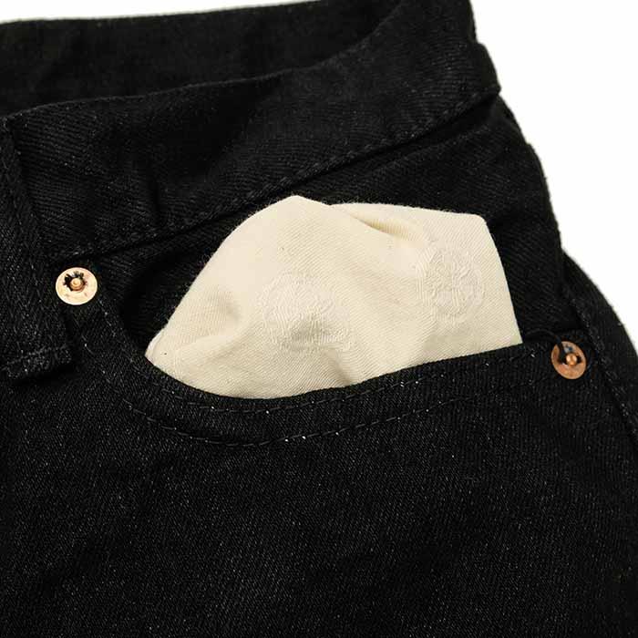 桃太郎ジーンズ（MOMOTARO JEANS） ブラックデニム 出陣 スリム