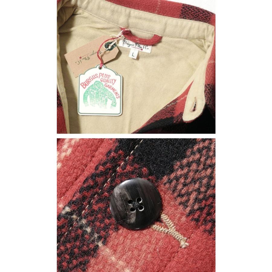 BURGUS PLUS（バーガスプラス） Wool Lumber Jacket BP14905 : ヒノヤ