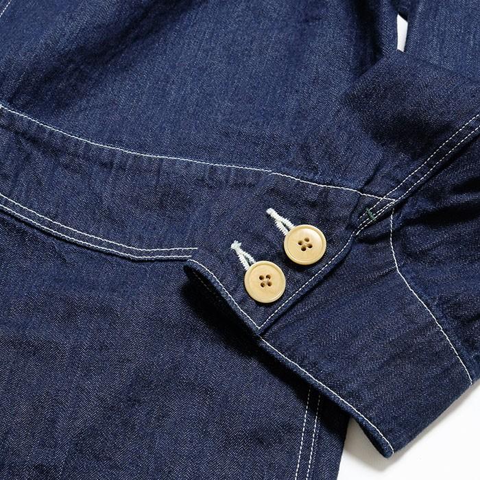 BURGUS PLUS（バーガスプラス） デニム フレンチワークジャケット