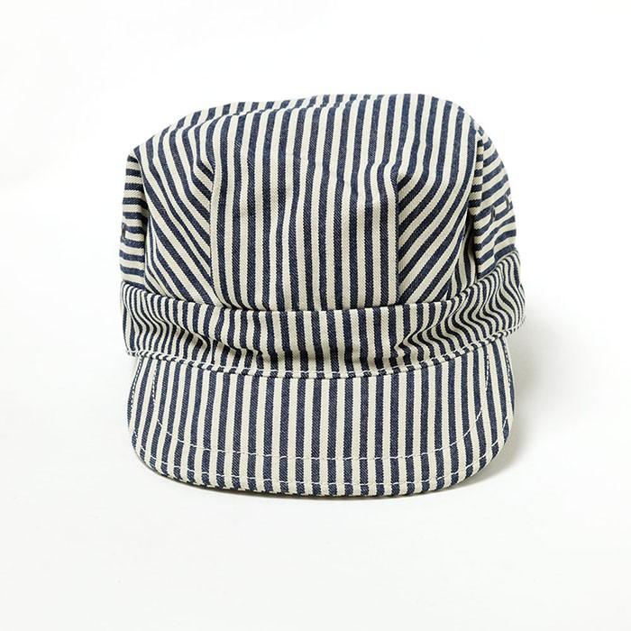 BURGUS PLUS （バーガスプラス） ワークキャップ ヒッコリーストライプ