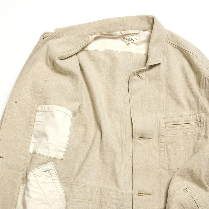 BURGUS PLUS（バーガスプラス） リネンコットン ショップコート