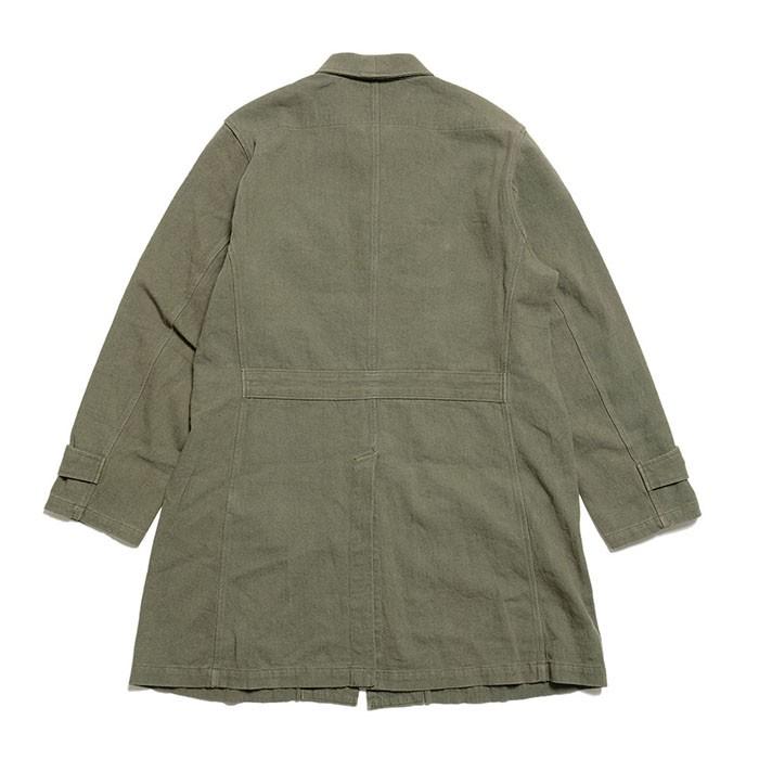 BURGUS PLUS（バーガスプラス） リネンコットン ショップコート