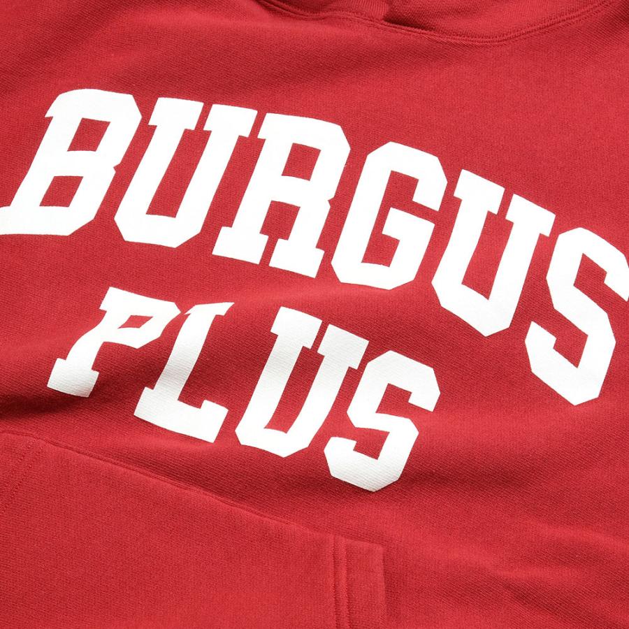 BURGUS PLUS (バーガスプラス) ロゴ スウェットパーカー 