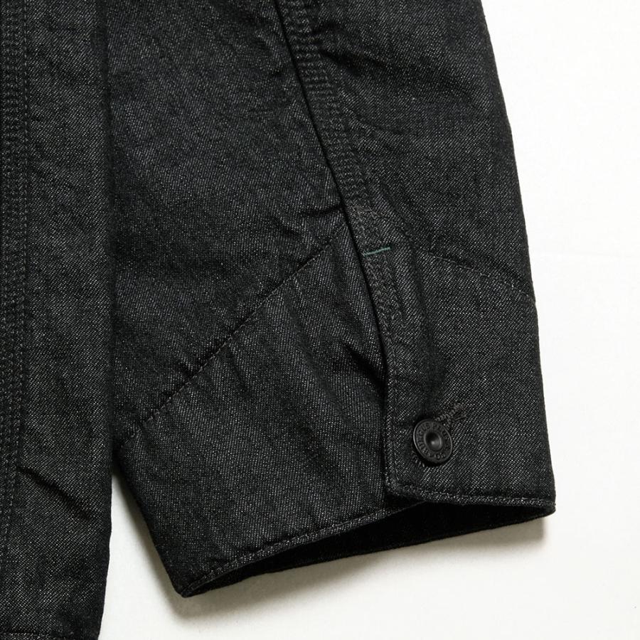 BURGUS PLUS バーガスプラス ブランケット カバーオール 11oz ブラック