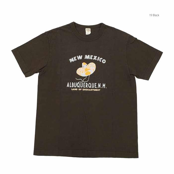 バーンズ BARNS BR-24170 吊り編み プリント Tシャツ - NEW MEXICO - | ヒノヤ HINOYA｜hinoya-ameyoko｜07