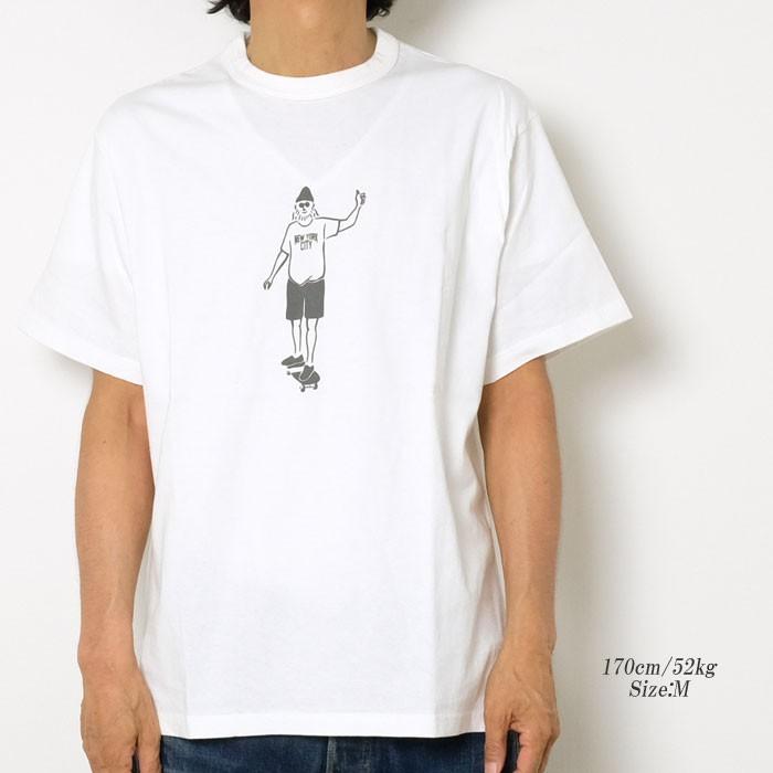 BARNS　（バーンズ）　半袖Tシャツ　"Skate Board"　BR-8308｜hinoya-ameyoko｜04