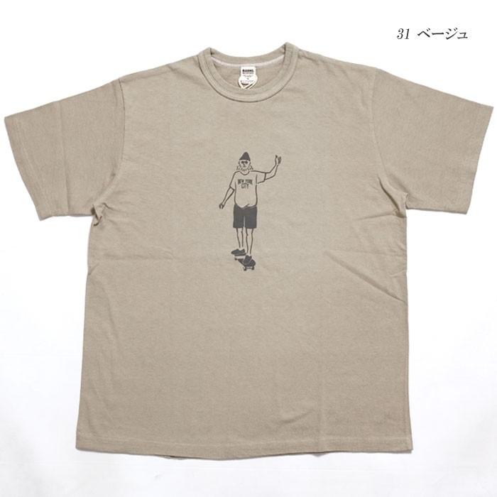 BARNS　（バーンズ）　半袖Tシャツ　"Skate Board"　BR-8308｜hinoya-ameyoko｜06