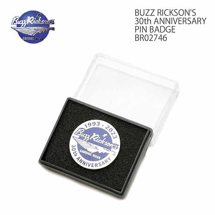 BUZZ RICKSON'S バズリクソンズ BR02746 30周年 記念ピンバッジ 本七宝