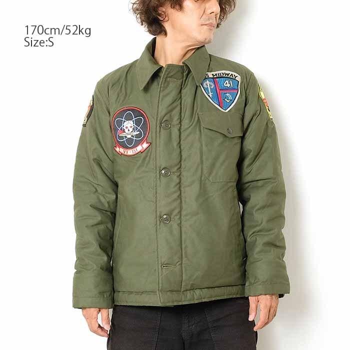 BUZZ RICKSON'S（バズリクソンズ）　デッキ A-2 "U.S.NAVY" PATCH BR14952｜hinoya-ameyoko｜03