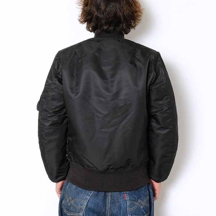 BUZZ RICKSON'S バズリクソンズ BLACK MA-1 SLENDER LONG BUZZ RICKSON'S バズリクソンズ BLACK MA-1 SLENDER LONG