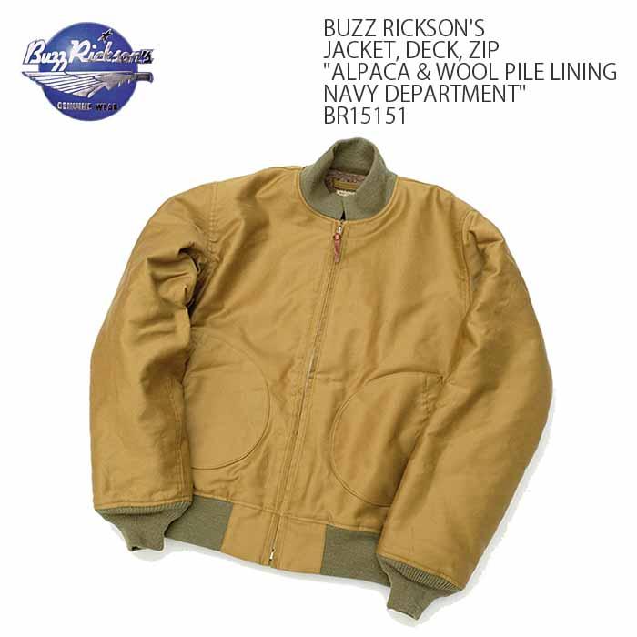 BUZZ RICKSON'S RICKSON'S(バズリクソンズ)JACKET, DECK, ZIP BUZZ RICKSON'S RICKSON'S(バズリクソンズ)JACKET, DECK, ZIP
