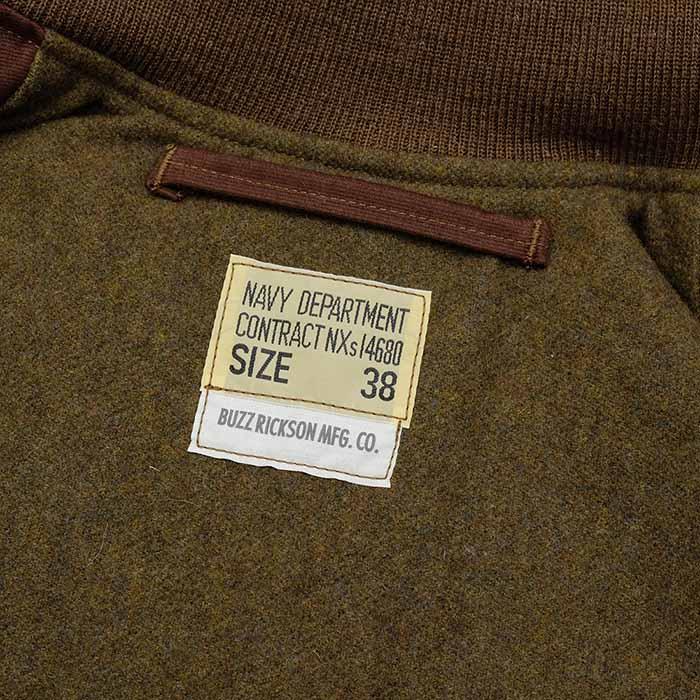 BUZZ RICKSON'S RICKSON'S(バズリクソンズ)JACKET, DECK, ZIP BUZZ RICKSON'S RICKSON'S(バズリクソンズ)JACKET, DECK, ZIP