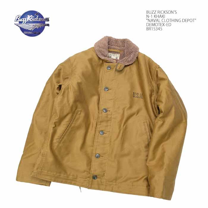 BUZZ RICKSON'S バズリクソンズ BR15345 N-1 カーキ NAVY DEPARTMENT