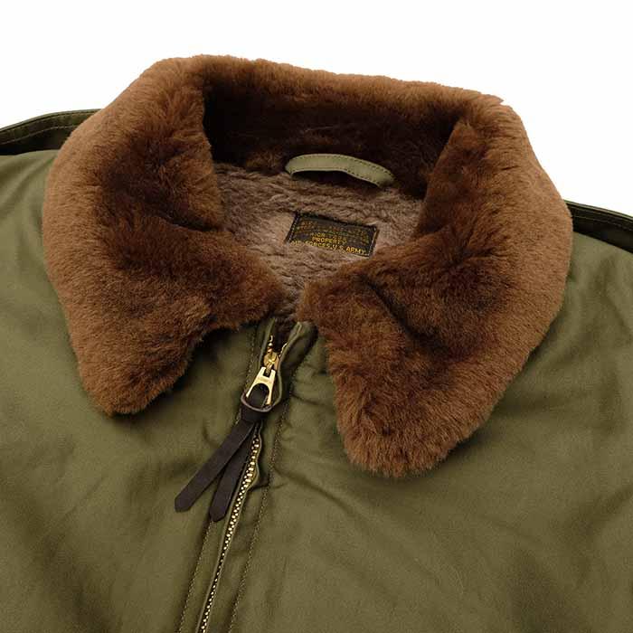 バズリクソンズ アウター BUZZ RICKSON'S BR15745 B-10 赤リブ スーペリアトッグス プレーン メンズ | ヒノヤ HINOYA | BUZZ RICKSON'S | 07